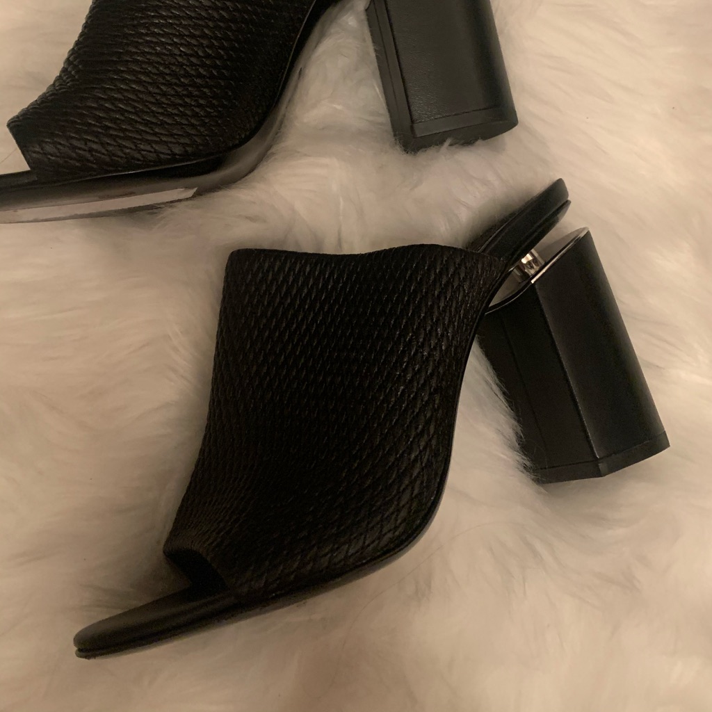 Alexander Wang Avery Black Sandals Very Unique